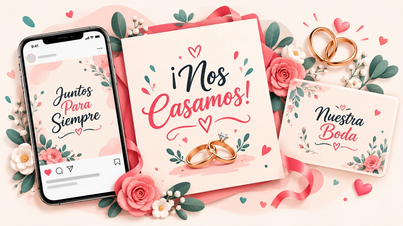 Letras bonitas para bodas y compromisos